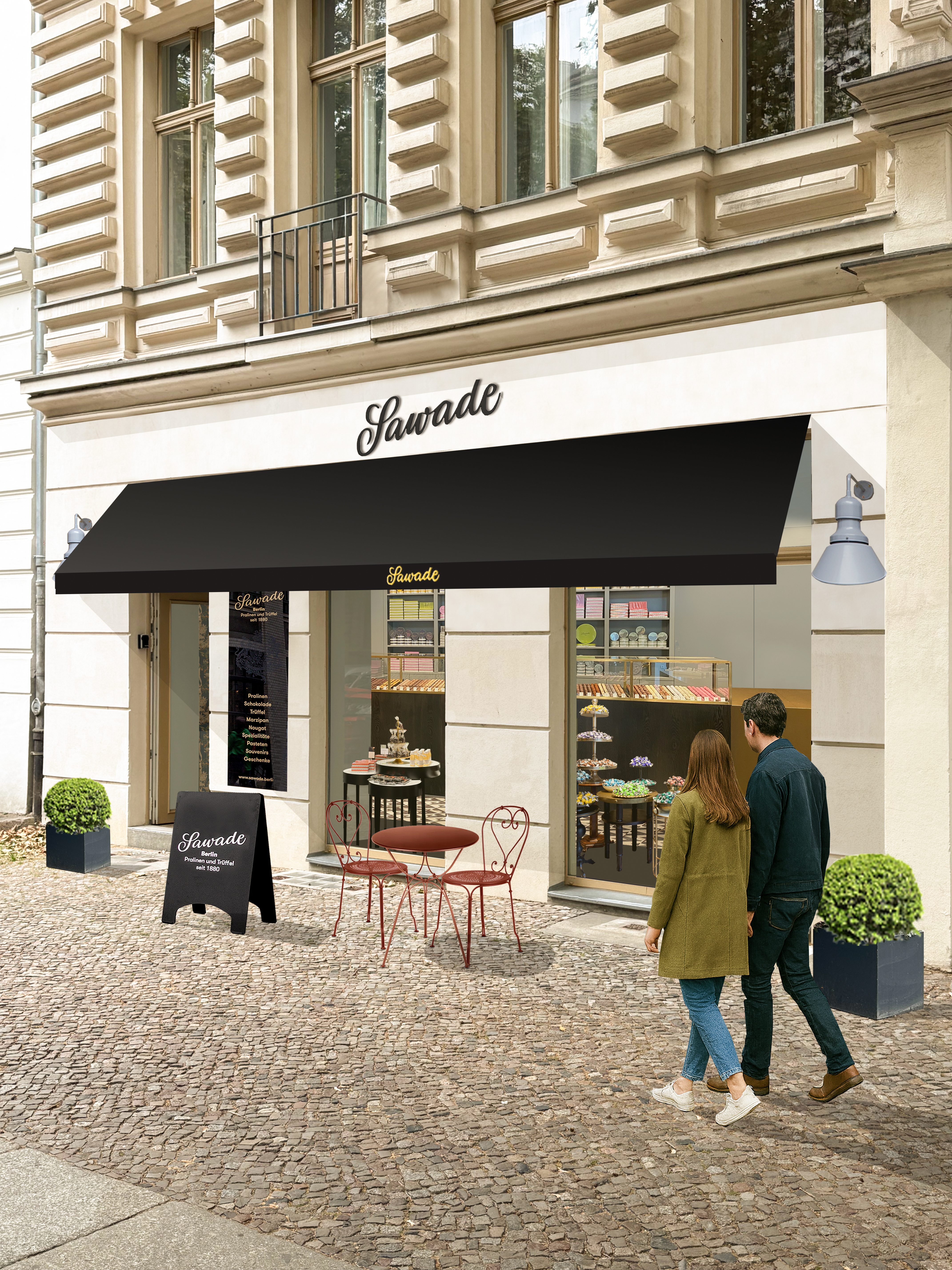 Sawade Filiale außen Sawade Filiale außen